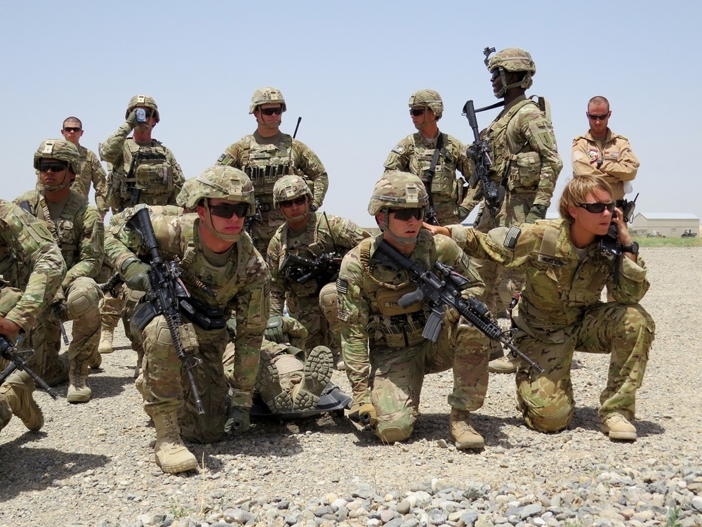 Cavalrymen hone skills in Afghanistan