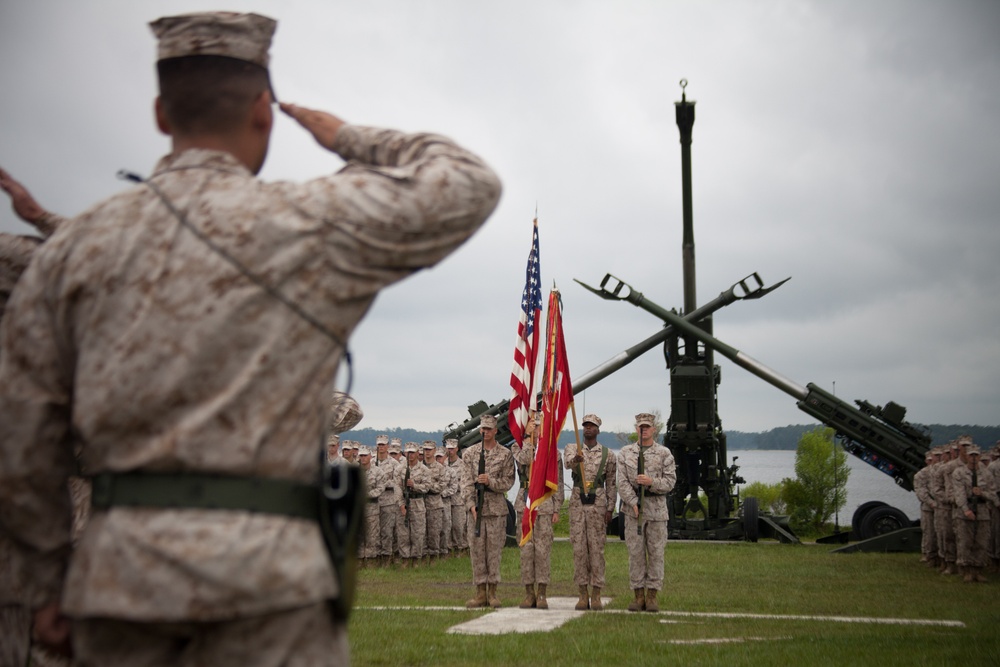 ‘Nightmare’ battalion conducts change of command