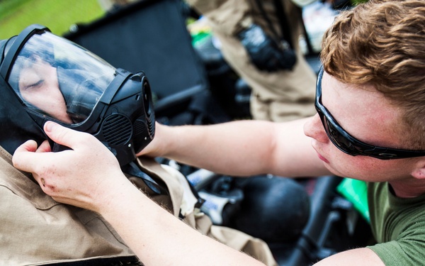 22nd MEU CBRN completes advanced, realistic hazmat training