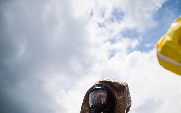 22nd MEU CBRN completes advanced, realistic hazmat training