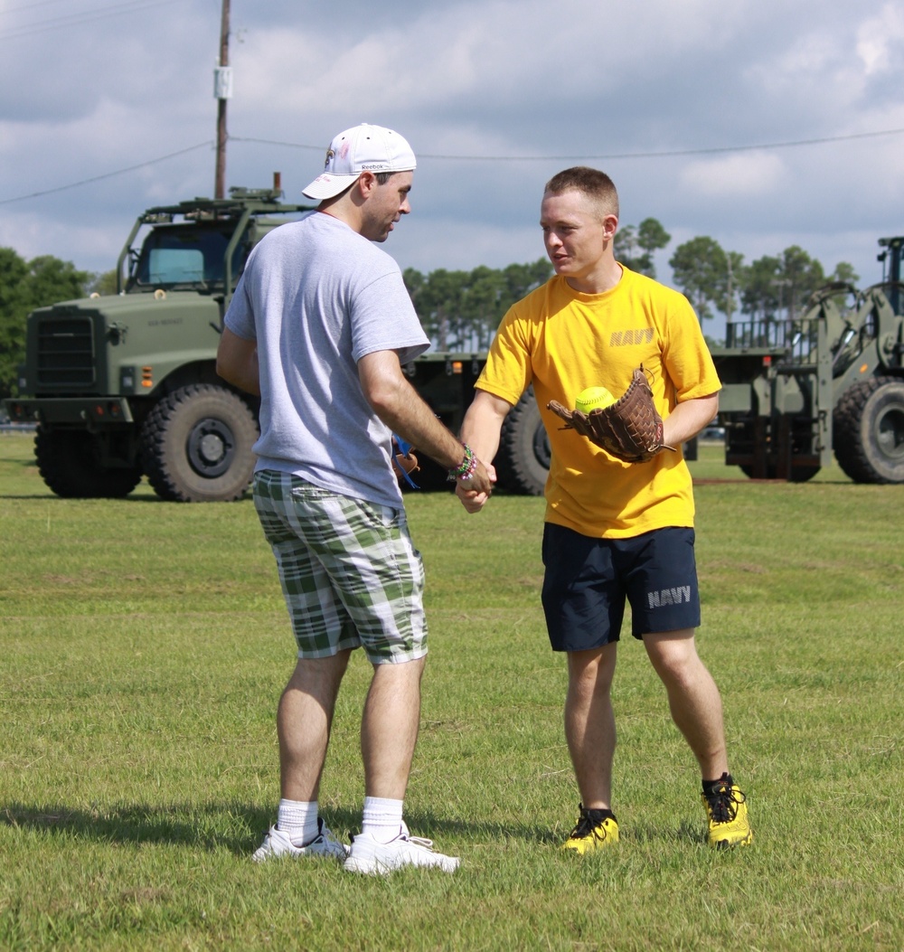 NMCB 133 Volunteers Strengthen Relationships at Special Olympics