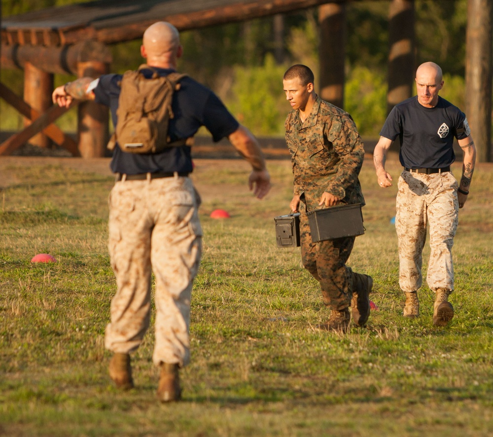 Photo Gallery: Marine Corps recruits test combat fitness on Parris Island