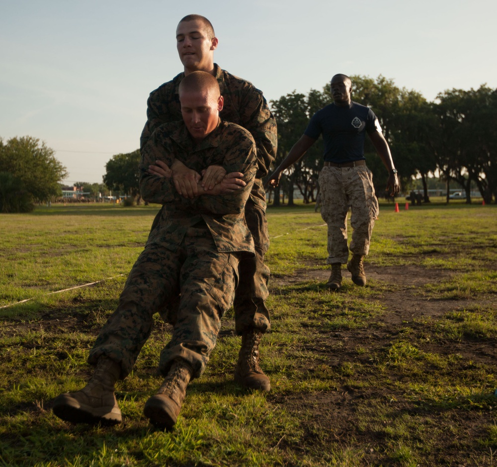 Photo Gallery: Marine Corps recruits test combat fitness on Parris Island