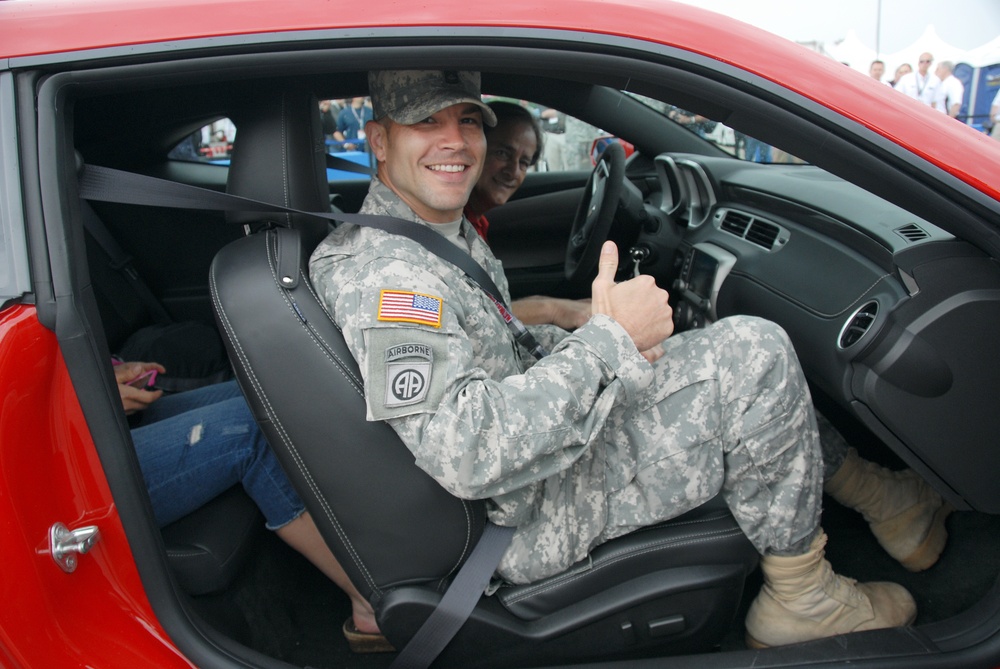 Wisconsin National Guard honored at Milwaukee Mile