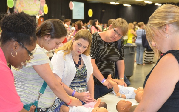 Expecting Fort Bragg mothers receive large baby shower