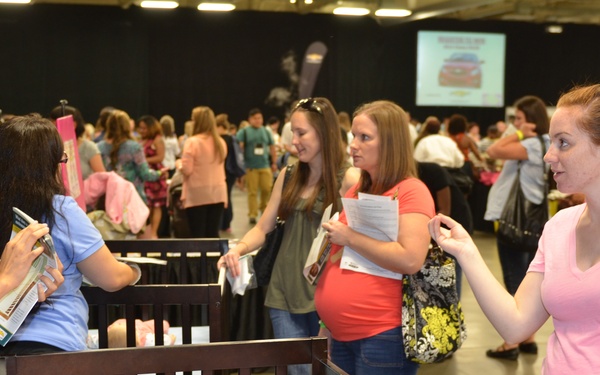 Expecting Fort Bragg mothers receive large baby shower