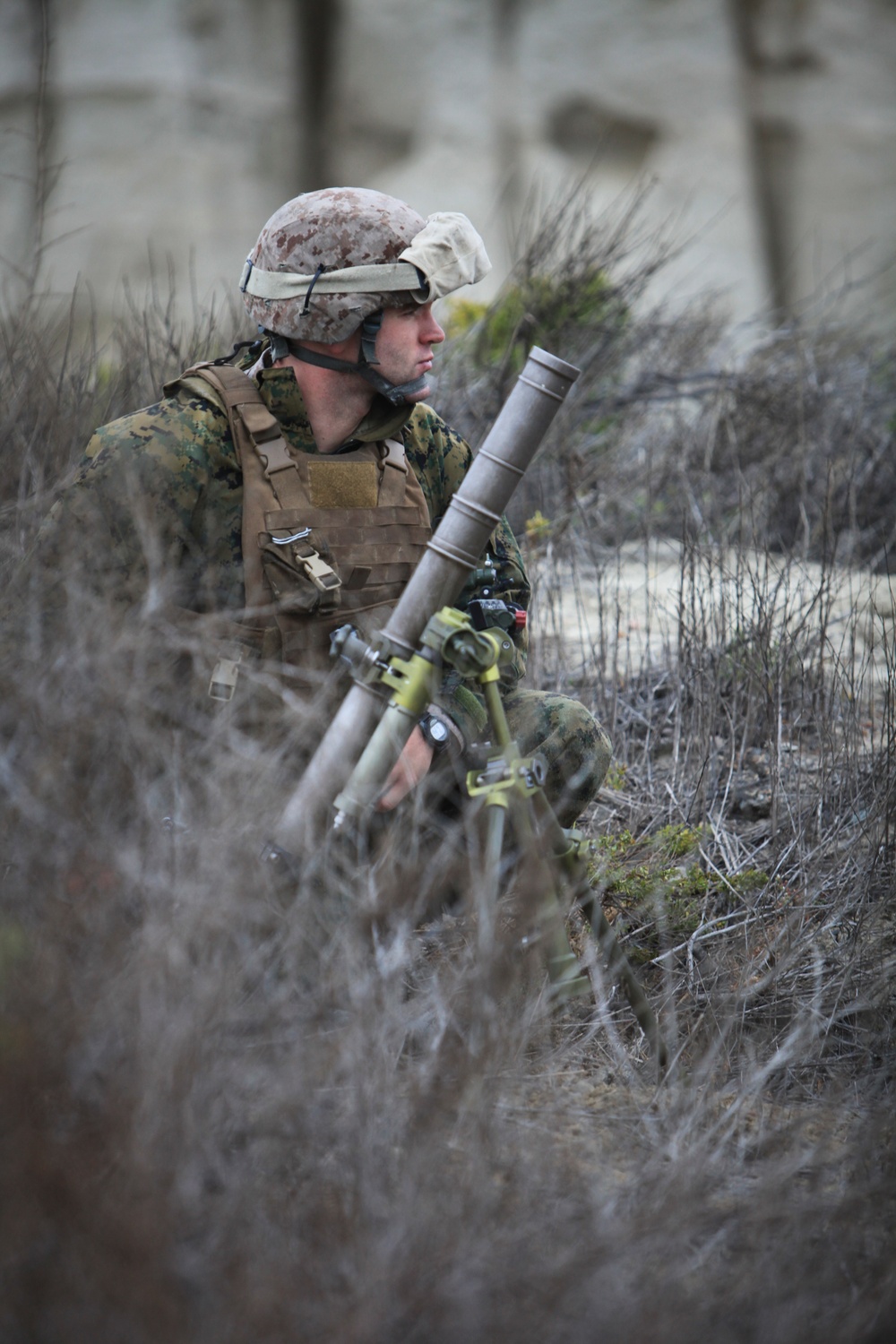 U.S. Marines Conduct Beach Landing