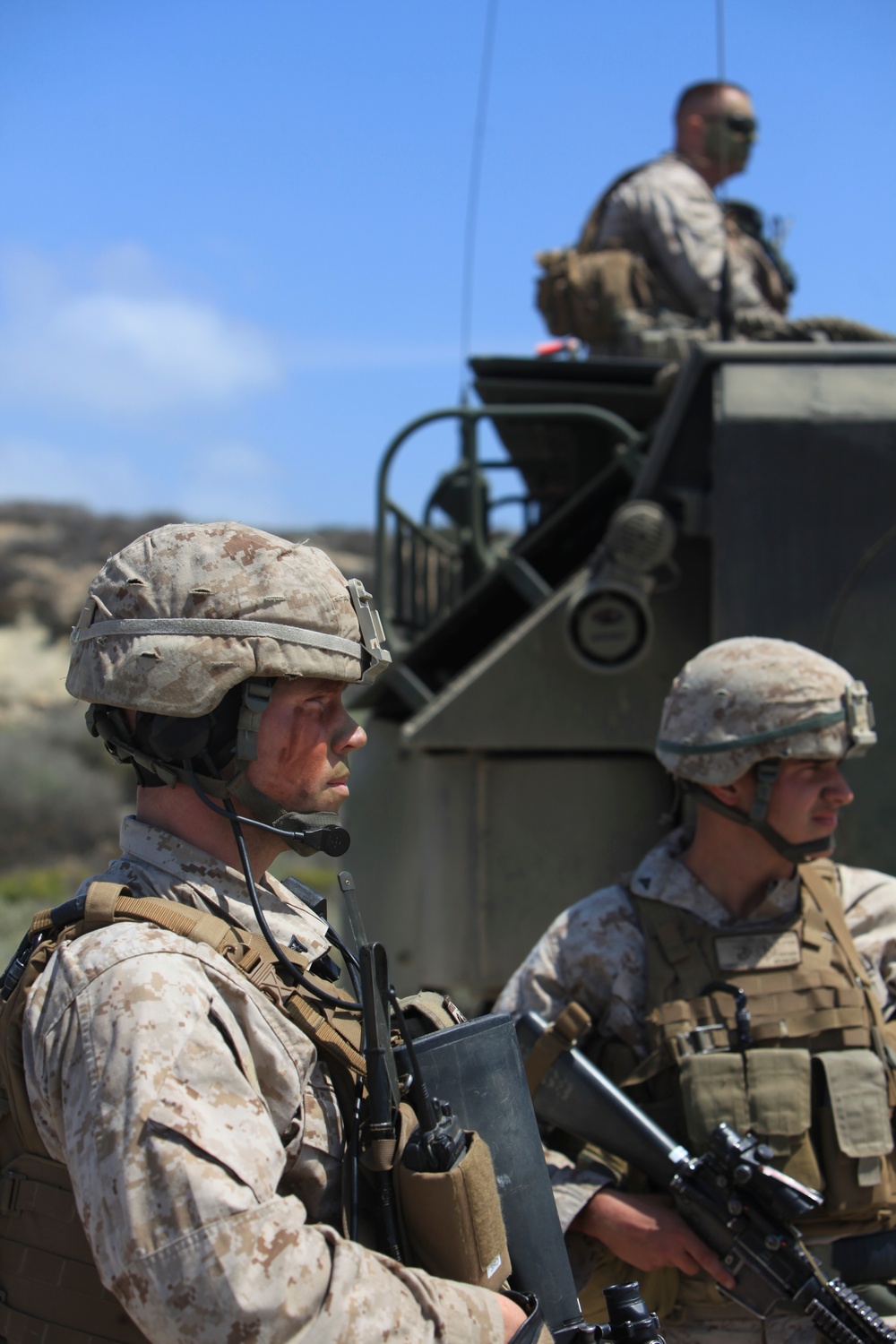 U.S. Marines Conduct Beach Landing