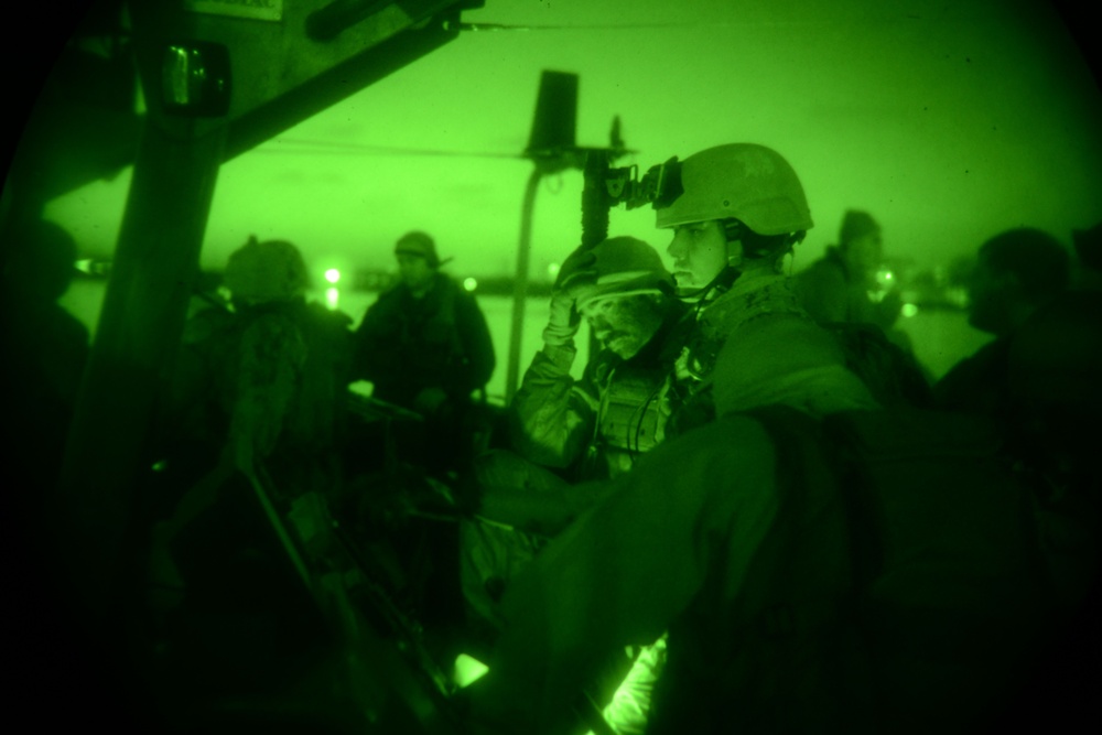 EODMU-1 Night Dives during Dawn Blitz