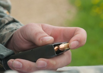 2013 Army Reserve Best Warrior Competition - loading up M9 rounds