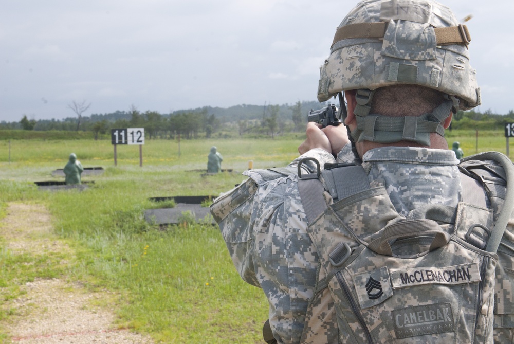 2013 Army Best Warrior Competition - Intelligence analyst competes for best of the best