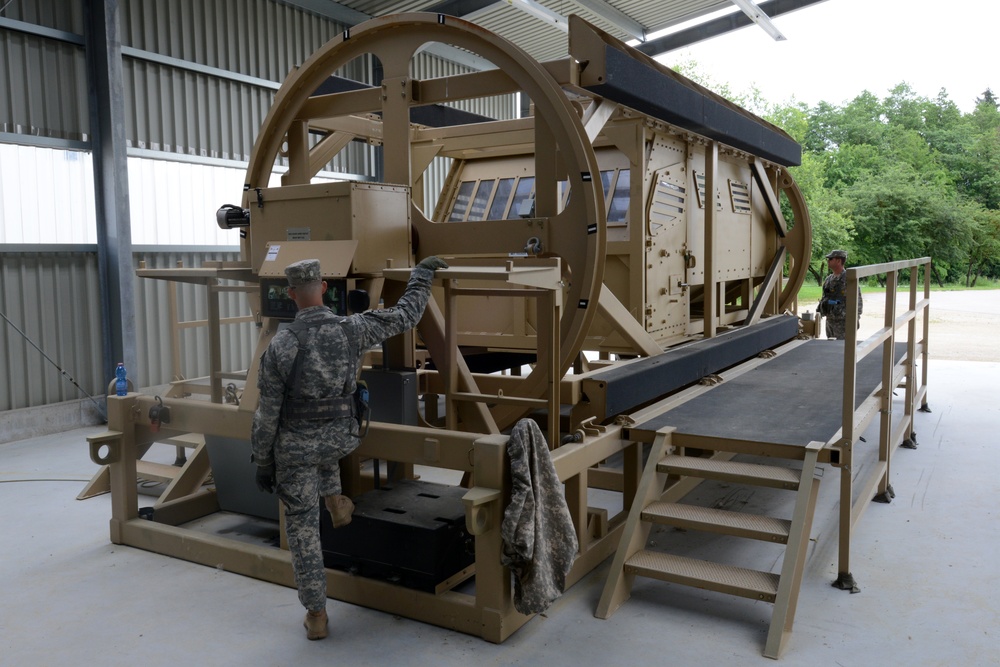 Mine Resistant Ambush Protected Egress Trainer