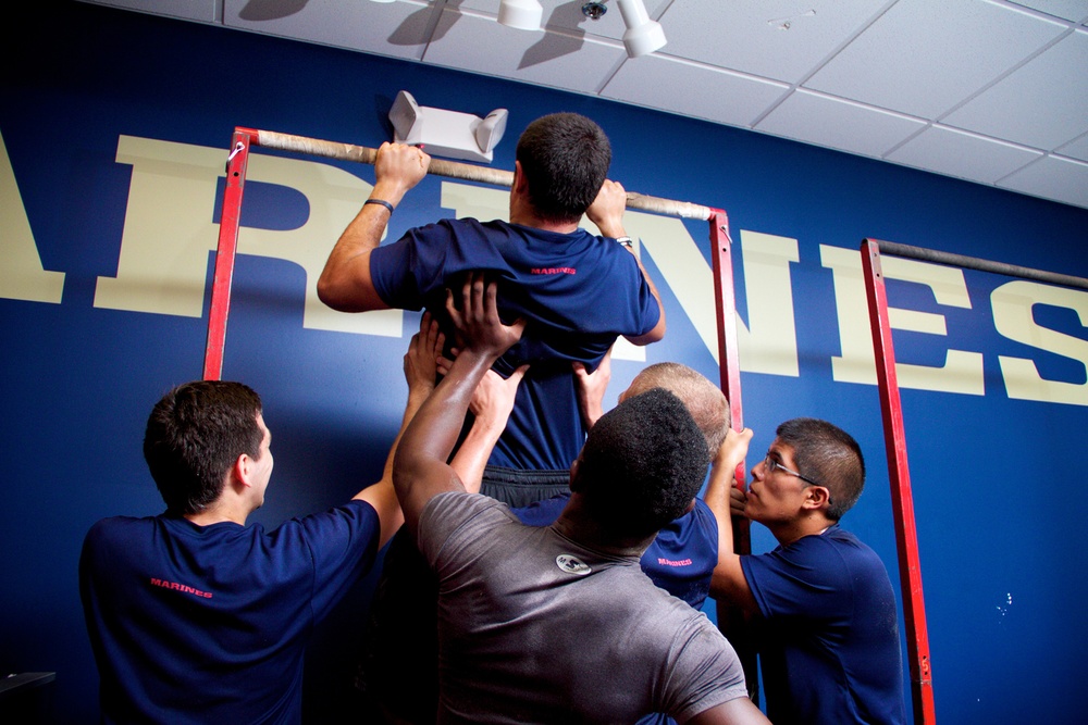 Pooling together: Recruiters lead future Marines along path of most resistance