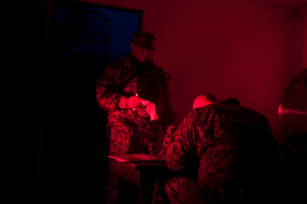 2013 Army Reserve Best Warrior - Night Land Navigation Course