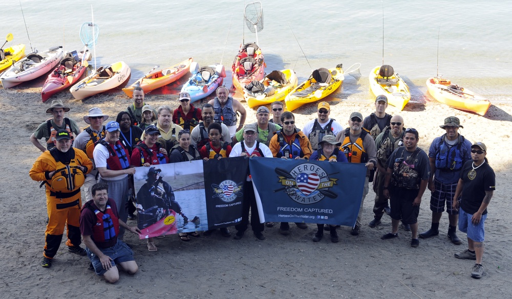 Veterans, service members find peace on American Lake