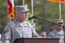 Terry assumes command of Third Army/ARCENT during first change of command ceremony in SC