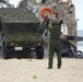 Japanese Self Defense Forces train on Red Beach