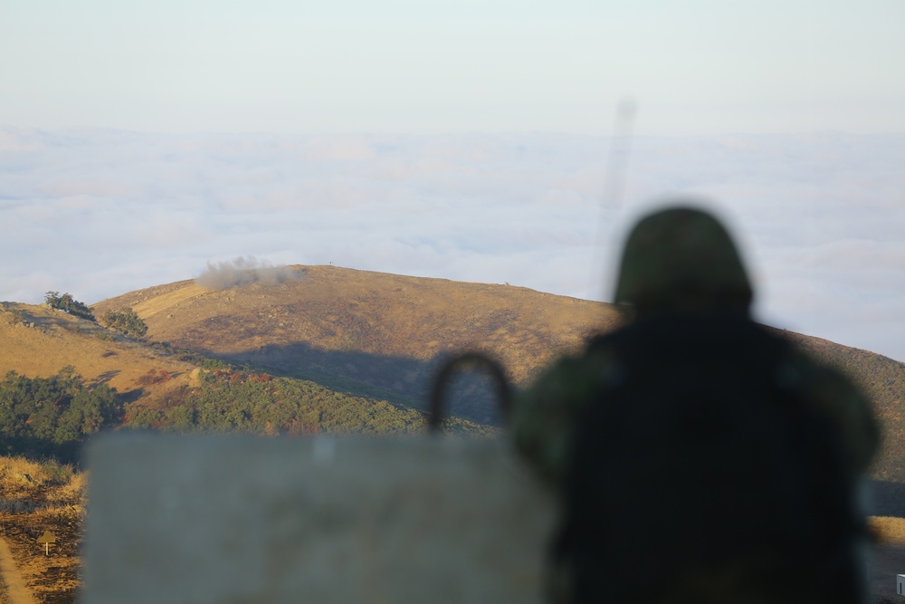 Japanese Forces Participate in a Live-Fire Training