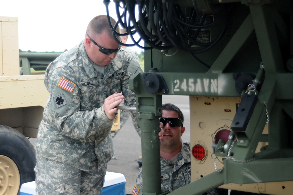 National Guard aviation trains at Muskogee Davis Airport