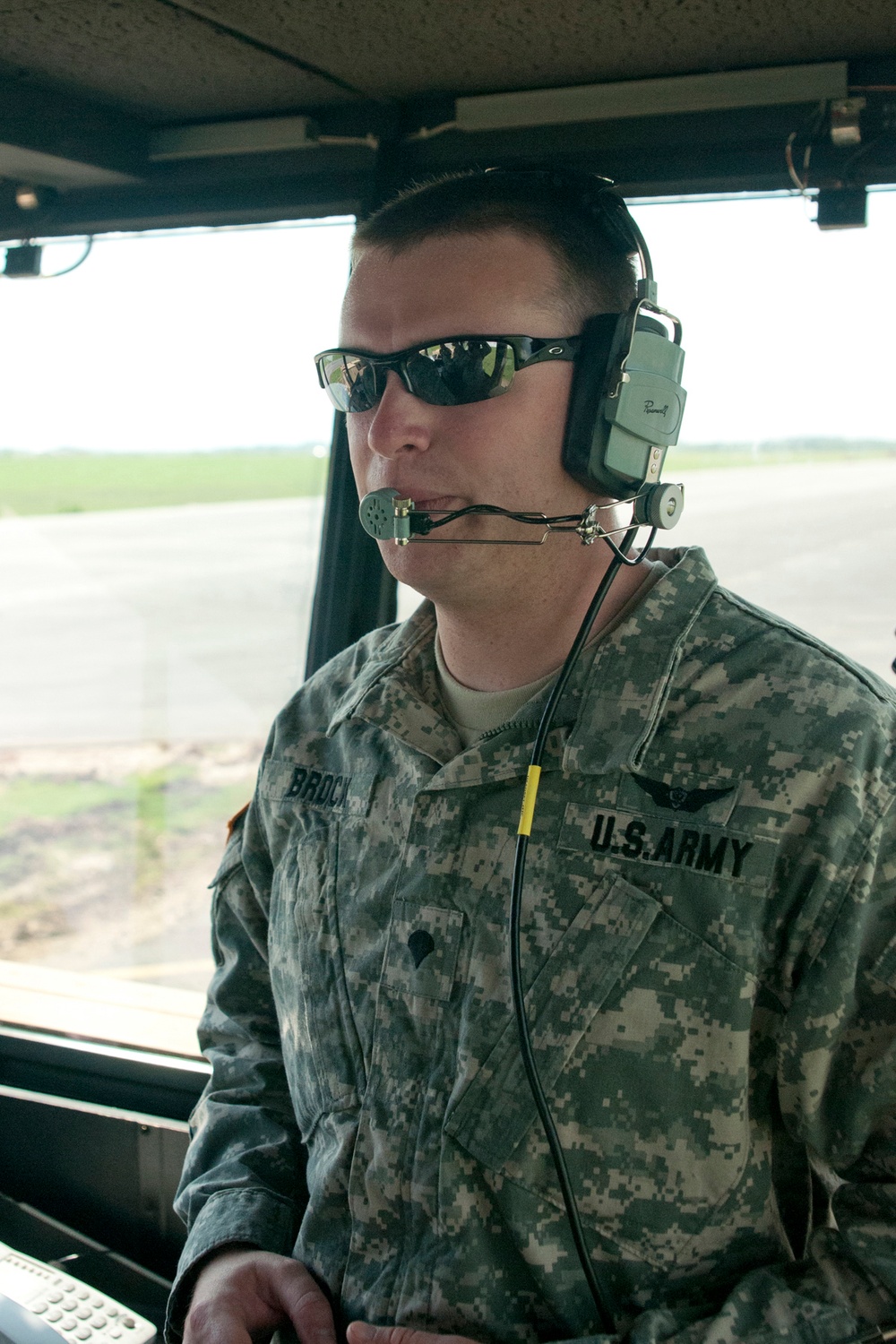 National Guard air traffic controllers train at Muskogee Davis Airport