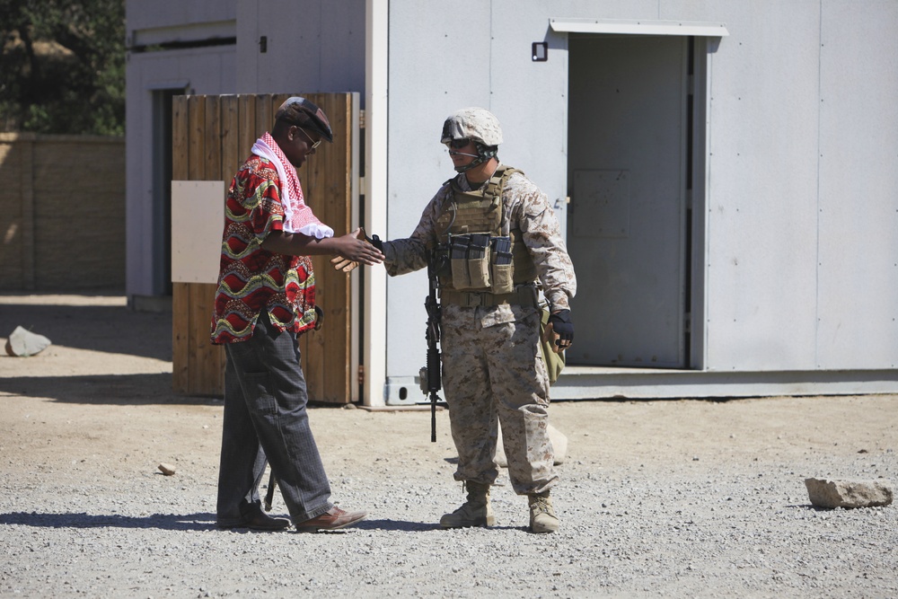 1st CAG Conducts Integration Training