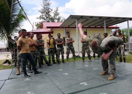 Blue Ridge trains with Timor-Leste military