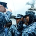 Adm. Brian LaRoche visits USS Vella Gulf (CG-72)