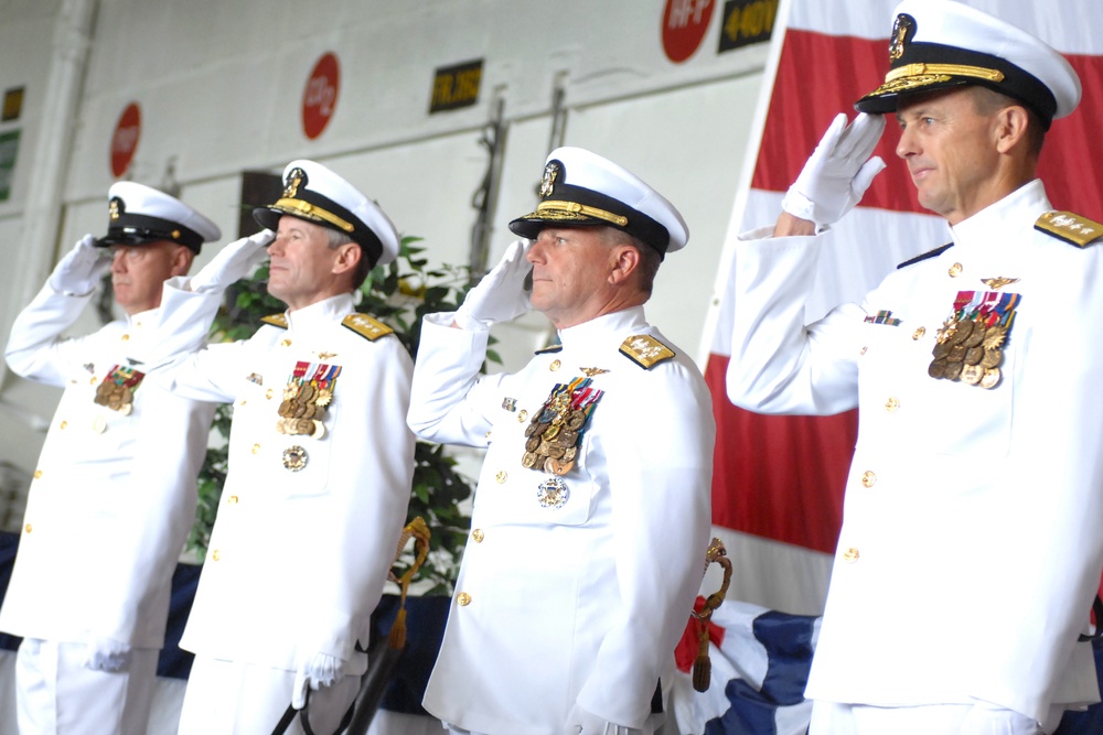 Change of command ceremony