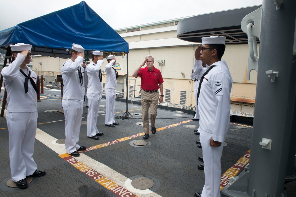 SECNAV visits Japan