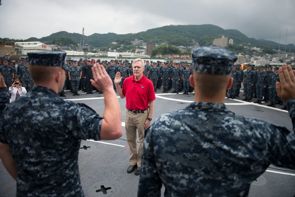 SECNAV visits Japan