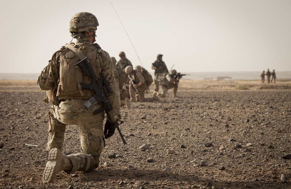 U.S. Marines and Georgian Army Soldiers Conduct Operation Northern Lion