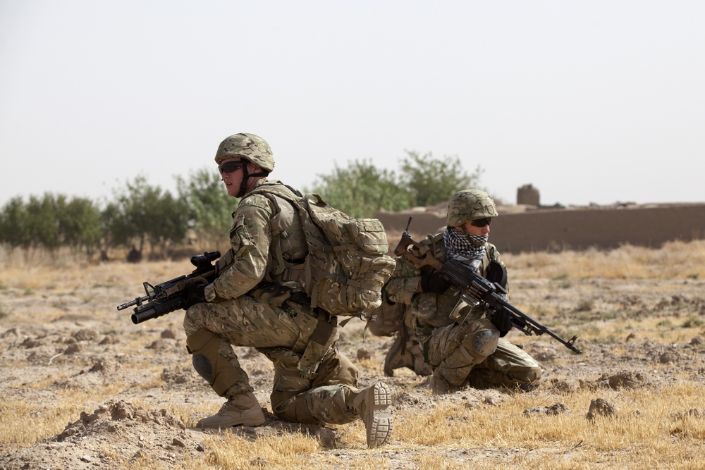 U.S. Marines and Georgian Army Soldiers Conduct Operation Northern Lion