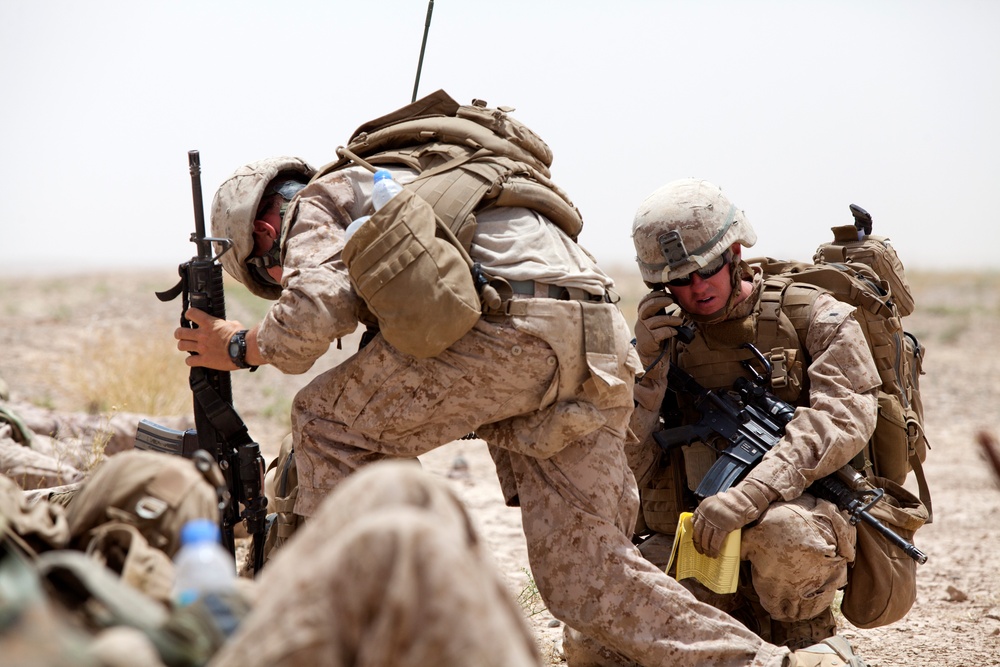 U.S. Marines and Georgian Army Soldiers Conduct Operation Northern Lion