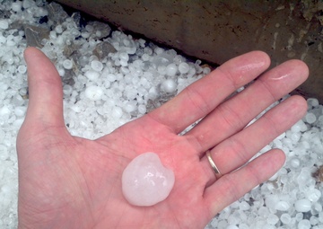 3rd CAB weathers hail storm