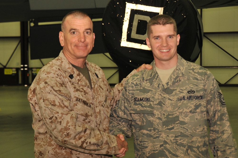 SEAC visits Mildenhall