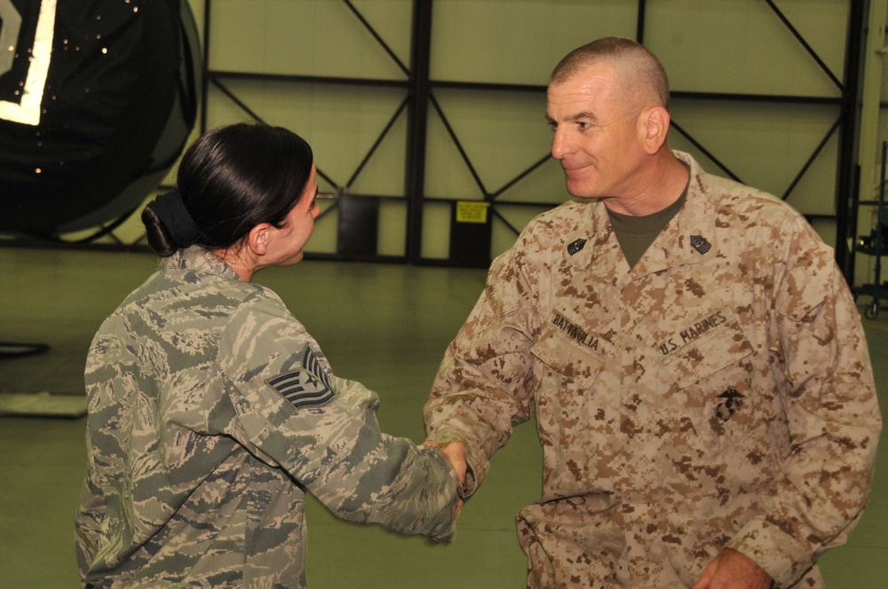 SEAC visits Mildenhall