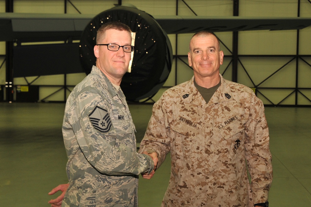 SEAC visits Mildenhall
