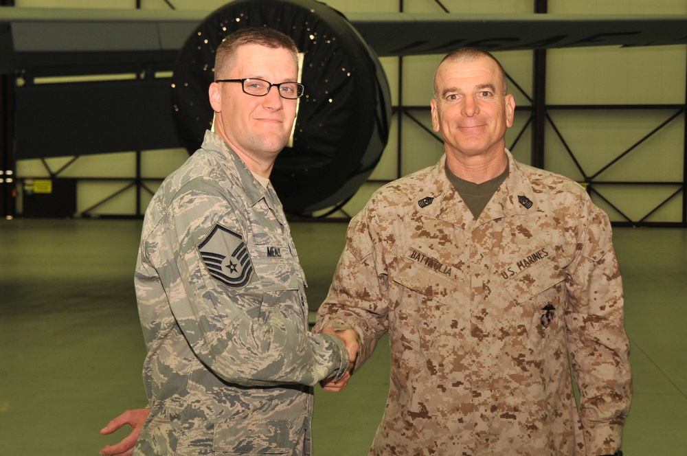 SEAC visits Mildenhall