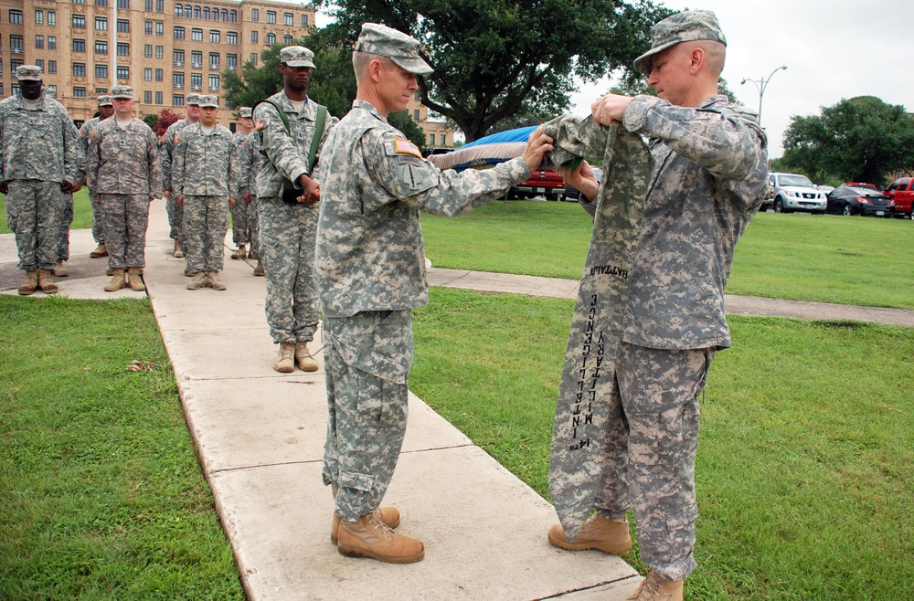 Casing the 14th's colors