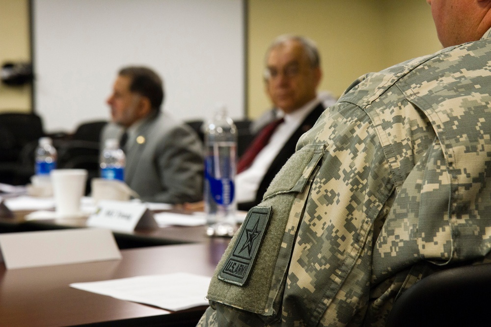 Afghan generals visit Army Reserve leadership