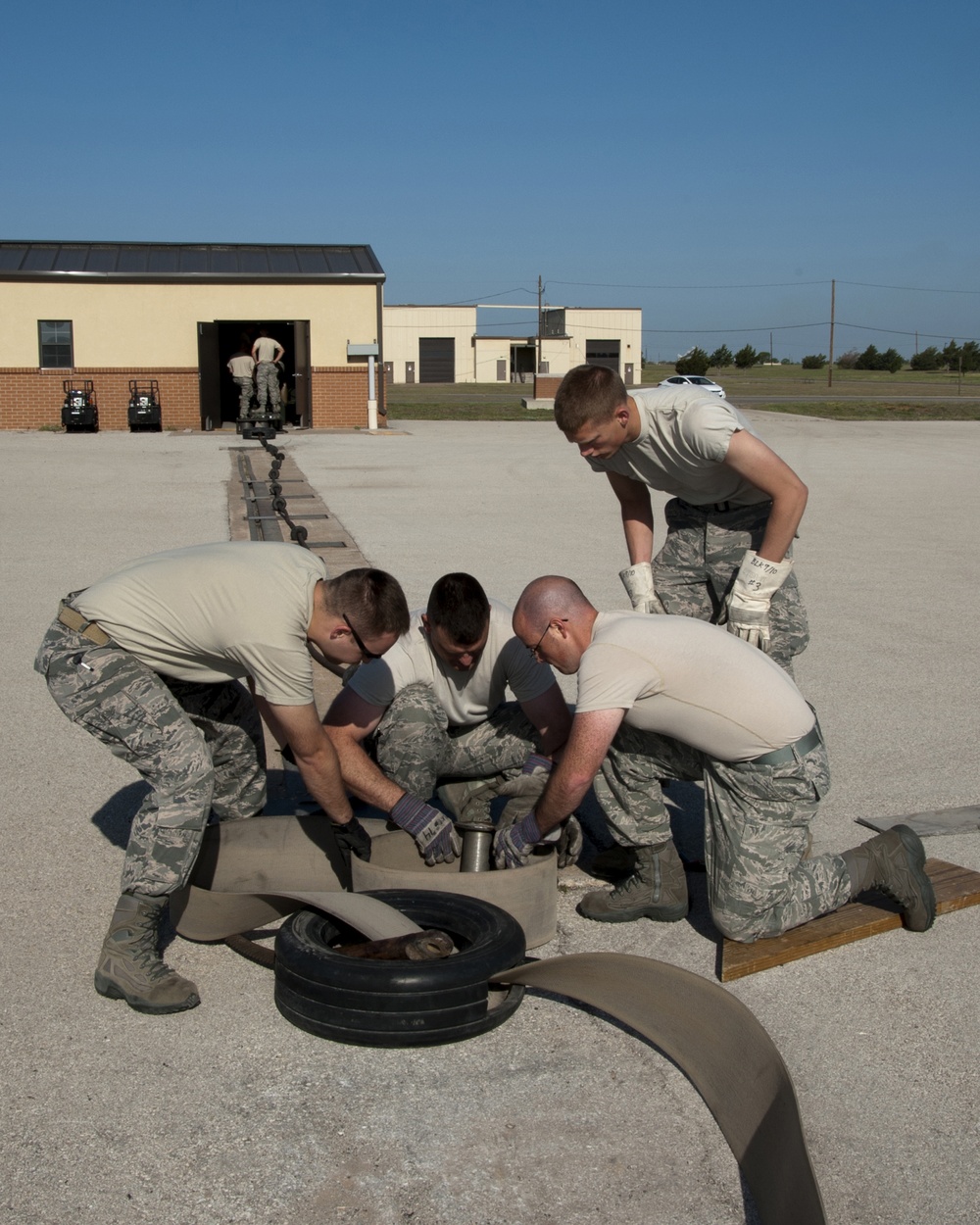 366th Training Squadron, apprentices in the Electrical Power Production Course