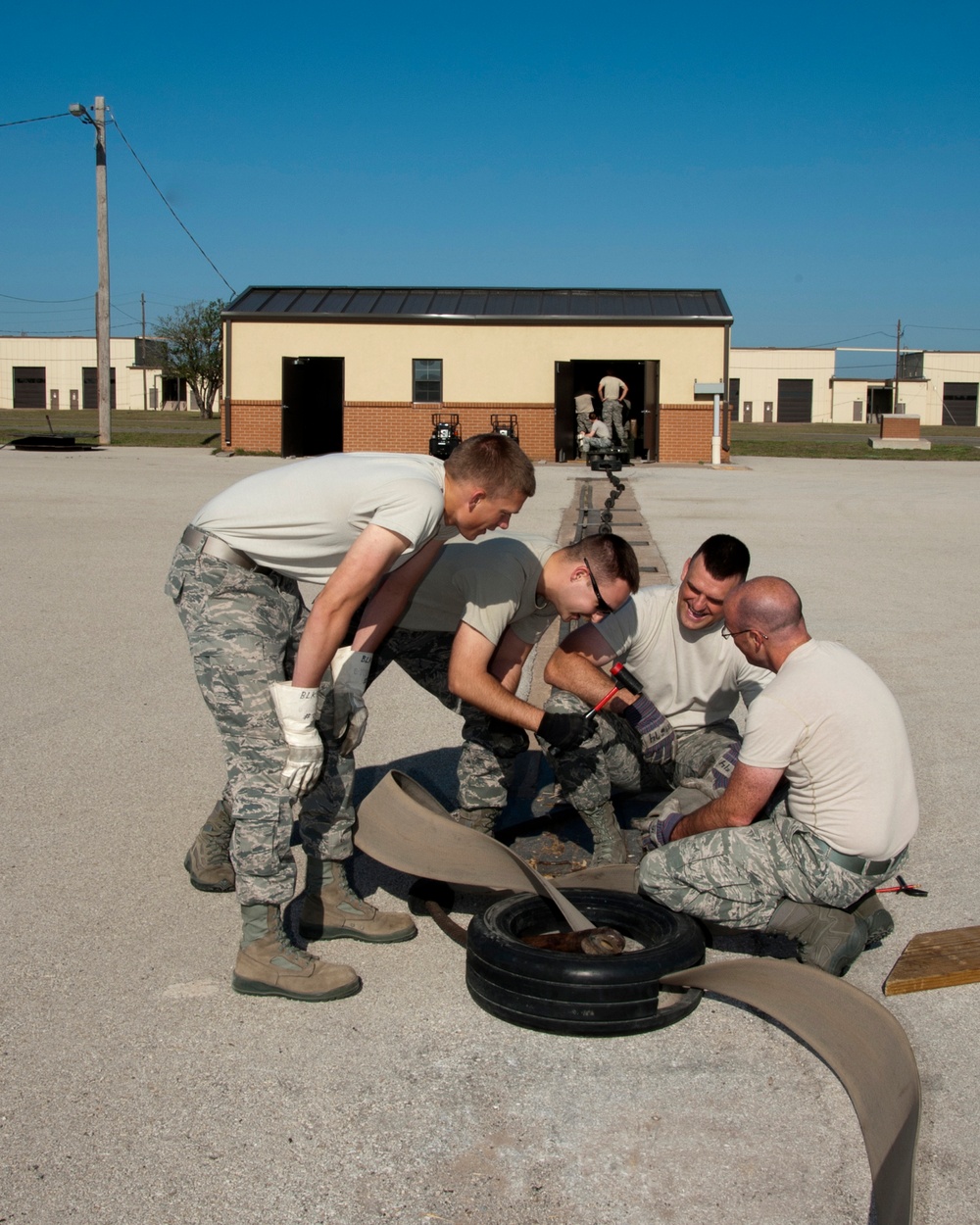 366th Training Squadron, apprentices in the Electrical Power Production Course