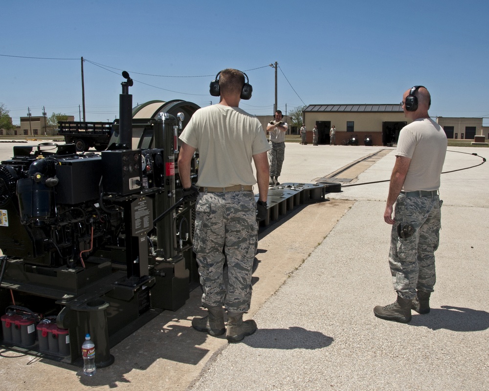 366th Training Squadron, apprentices in the Electrical Power Production Course