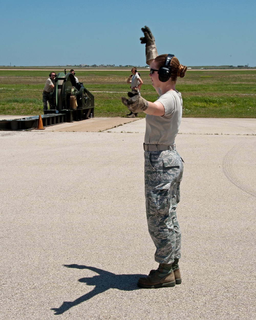 366th Training Squadron, apprentices in the Electrical Power Production Course