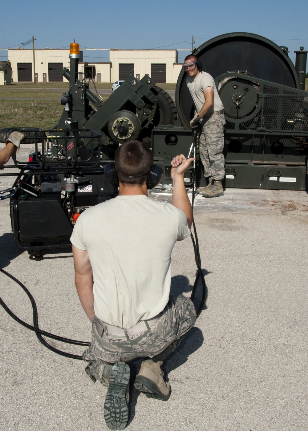 366th Training Squadron, apprentices in the Electrical Power Production Course