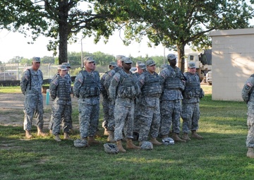Texas Guardsmen train for MP mission