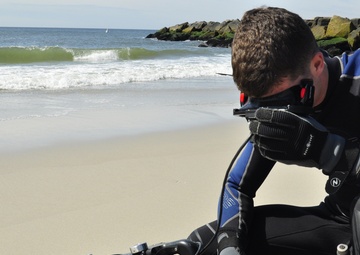 Coast Guard divers locate, mark downed Long Island Sound light structures