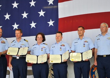 Coast Guard award ceremony