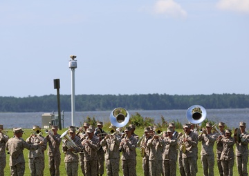 Combat Logistics Battalion 2 change of command ceremony