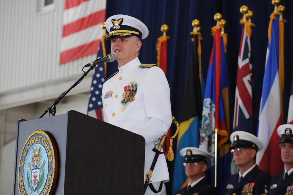 Seventh Coast Guard District change of command